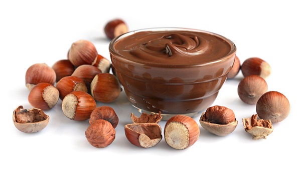 Cacahuete en las cremas de cacao